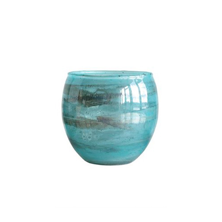 Portavelas azul I