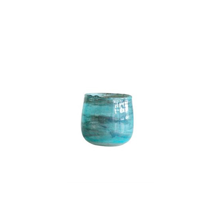 Portavelas azul II