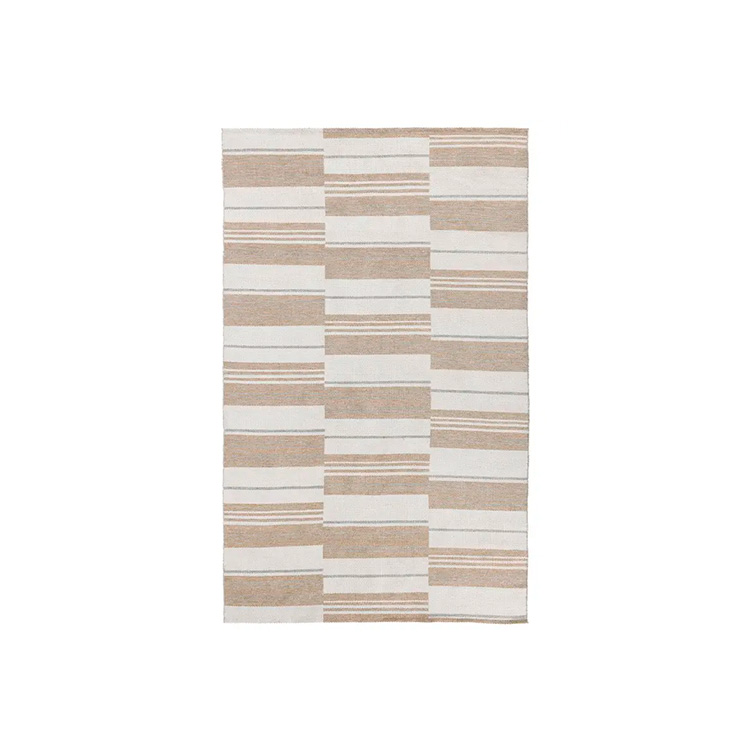 TAPETE COTTON STRIPER IVORY